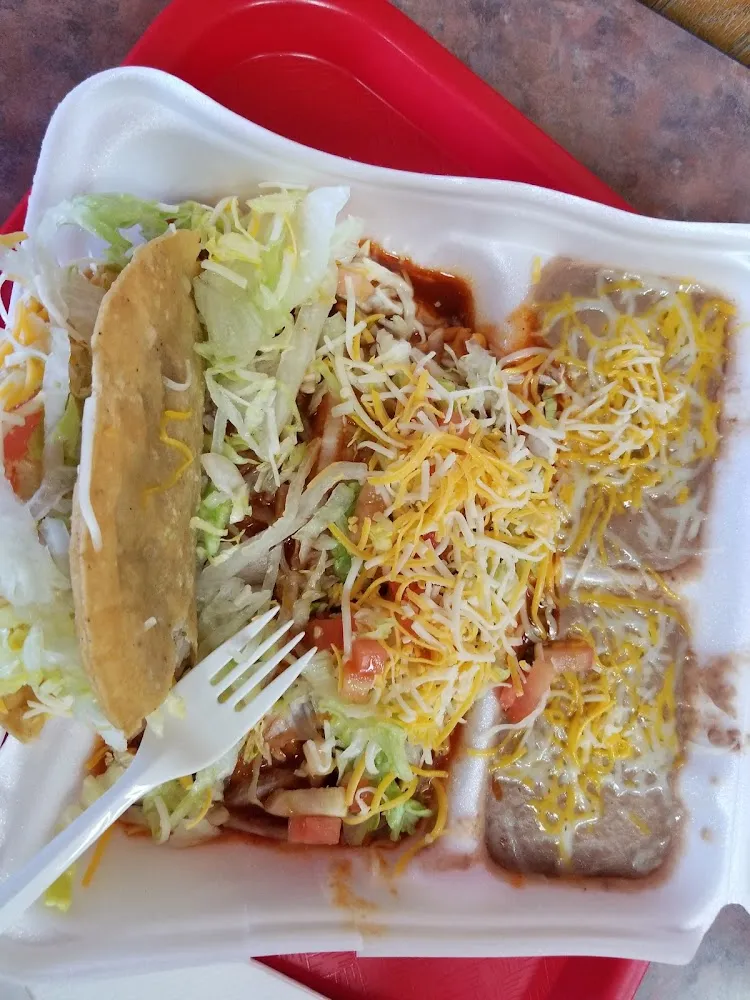 Taco Enchilada Chile Relleno Combo